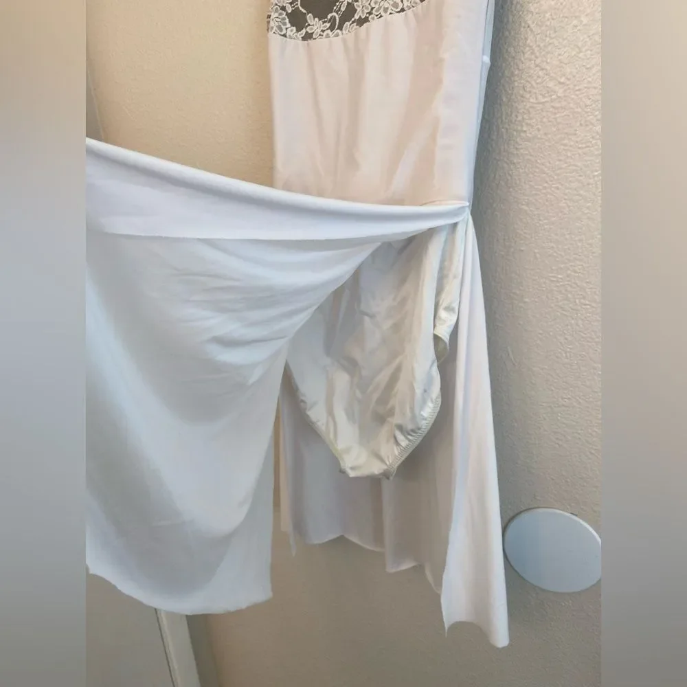 WEISSMAN Dance Costume dress lyrical jersey lace Remember Me 10803 SA adult